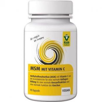 Msm Con Vitamina C 90Cap. Raab Vitalfood