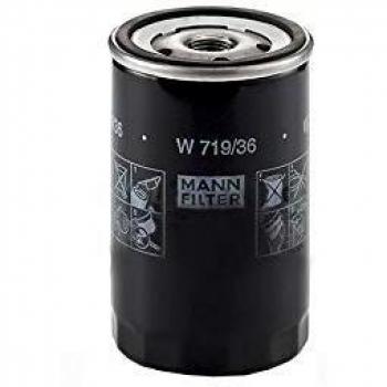 Original MANN-FILTER Filtro de aceite W 719/36 – Para automóviles
