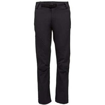 Pantalones de caparazón Black Diamond blando Alpine Pantalones(Smoke)