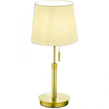 Aplique de Pared Lyon Doble Articulación en Latón Satinado con Pantalla Blanca, 68.5 cm x 25.5 cm