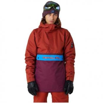Chaqueta con capucha Rip Curl Primative 10k rojo azul burdeos - M