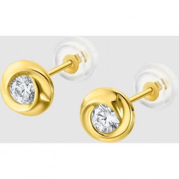 Pendientes Time Road Hin00207 Oro, Mujer