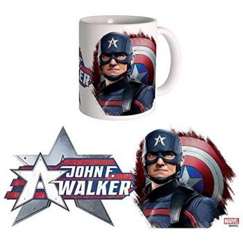 Taza Cerámica Marvel - Capitán América The Falcon y el Soldado de Invierno Walker 300 ml