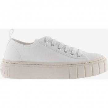 Victoria - Zapatillas de lona con sello de goma y suela gruesa