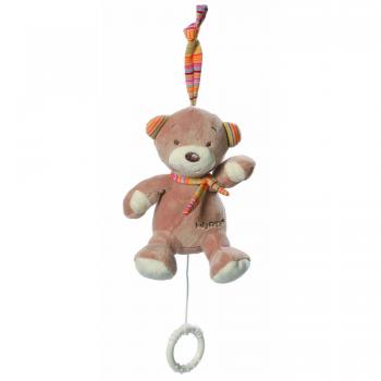 Mini Reloj Musical Fehn® Teddy Arcoíris - Peluche para Bebés con Melodía Weißt du wieviel Sternlein stehen