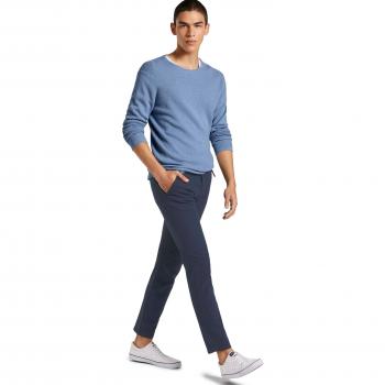 Chino de hombre Tom Tailor corte regular en color gris con cinturón