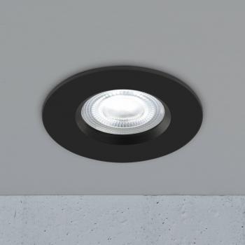 Nordlux Lámpara empotrada LED Don Smart, RGBW, negro con control de intensidad y ajuste de color