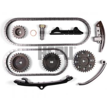 Juego de cadena de distribución HEPU 21-0104, kit de cadena de distribución con componentes de alta calidad, diseñado para garantizar un funcionamiento óptimo del motor, incluye todos los elementos necesarios para la instalación y cumple con las espe