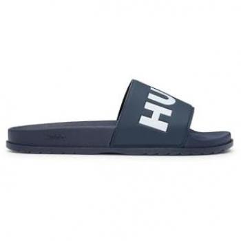 Chanclas HUGO para Hombre, modelo Match_it_Slid_rblg_N, color azul marino con logo en la tira, talla 42 EU
