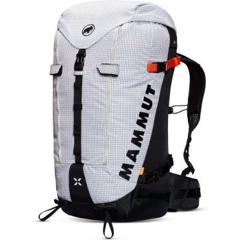 Mammut - Mochila de montaña para mujer TRION 38 L (White/Black) - Mochila escalada y alpinismo 38L