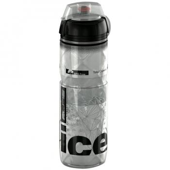Elite Iceberg - Bidón para bicicleta, color logo negro, talla 650 ml