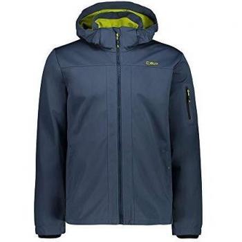 CMP Giacca In Softshell Leggero Antivento E Impermeabile WP 8.000 Chaqueta, Hombre, Plutone, 58