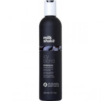 Milk Shake Icy Blond Shampoo Brassy Tones Neutralizing Shampoo for Blonde Hair 300 ml
