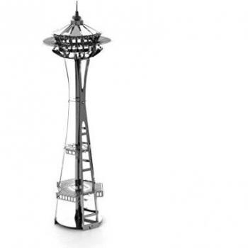 Torre Space Needle de Metal en 3D para Armar