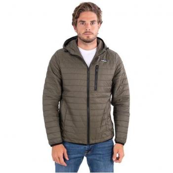 Hurley-Chaqueta Deportiva para Hombre Hurley Balsam Quilted Packable Verde XL