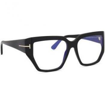 Tom Ford FT5951-B 001 54 Stylish Black Sunglasses, Unisex, Black, Size: ONE SIZE
