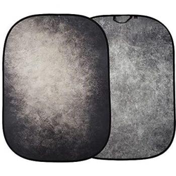 Fondo Plegable Urban Reversible 1.5x2.1m Fumado/Concreto