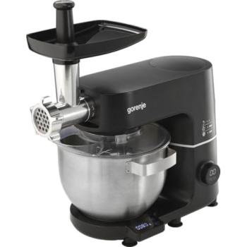 Robot de Cocina Multifuncional Gorenje MMC1000SCB 1000W con Accesorios para Cocinar y Hornear