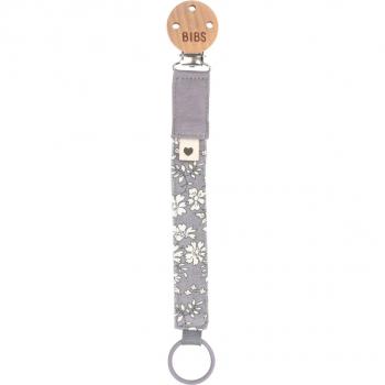 Sujetachupetes de Algodón Orgánico Liberty Capel Fosil Grey - Trastinhos