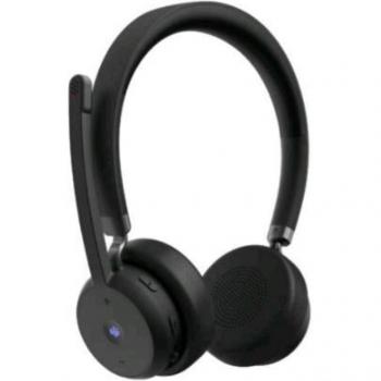 Auriculares Lenovo Wireless VoIP Bluetooth para Oficina/Call Center, Negro (4XD1M80020)
