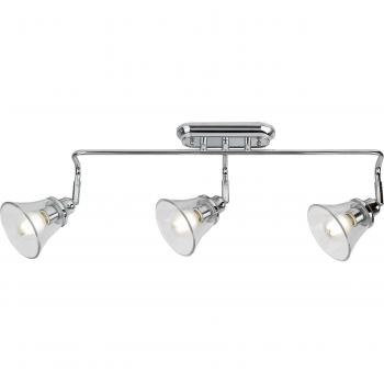 Aplique de Pared Rabalux Antoine IP44 3x40W Cristal Cromado Estilo Clásico