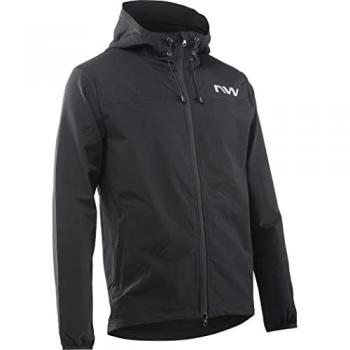 Chaqueta Lightshell Rampage para hombre de Northwave en color negro - talla XL