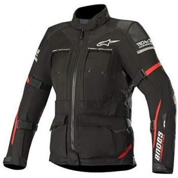 Alpinestars Chaqueta moto Stella Andes Pro Drystar Jacket Tech-air Compatibl Black Red, Negro/Rojo, L