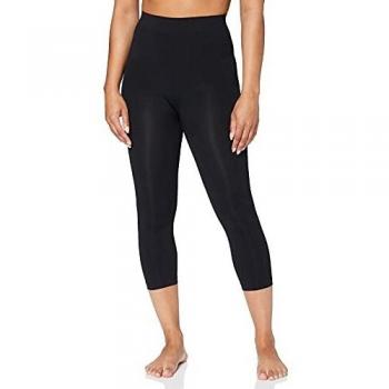 Anaissa Legging capri 30 Noches adelgazante push up Emana Leggings, NEGRO, 38