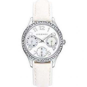 Viceroy Reloj Analogico para niñas de Cuarzo con Correa en Cuero 42264-05