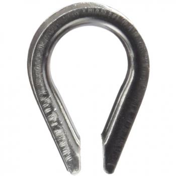 Seachoice 50-43391 Guardacabos Acero Inoxidable, 5 mm, Juego de 2