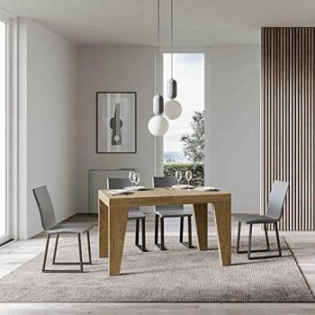Mesa Extensible Naxy de Roble Natural 90x130/234 cm