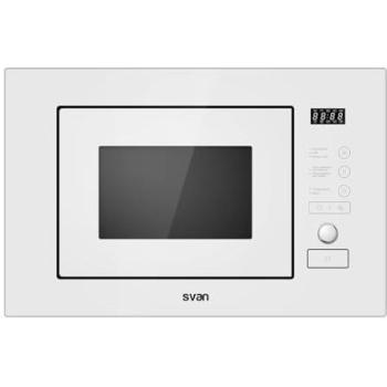 Microondas Integrable SVAN SMWI2800DGB 20L, 800W, Grill 1000W, 8 Programas, Modo Descongelación, Revestimiento Interior, Fácil Limpieza