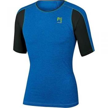 Karpos Ravalles Camiseta funcional para hombre, color negro, azul,, tamaño medium