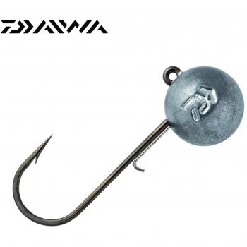 Daiwa - D Jig Head Round, Color 25, Talla 3 pcs