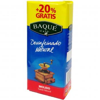 Cafés Baqué Café Molido Descafeinado - 300 gr