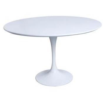 Mesa de Comedor Kolio 100 cm - Estilo Moderno y Color Blanco