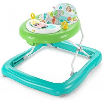 Andador 2 en 1 Bright Starts Tiny Trek con Centro de Actividades, Ajustable en Altura, Luces y Sonidos, para Bebés a Partir de 6 Meses