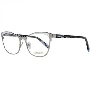 Emilio Pucci Women's Full-Rim Optical Glasses Frame EP5084 53016 Silver One Size