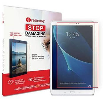 Reticare 51161 - Protector ocular de la  luz toxica para Samsung Galaxy Tab 4 de 10.1, color blanco
