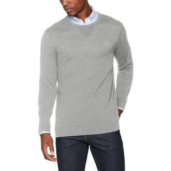 G-STAR RAW Core R Knit L/s, Suéter para Hombre, Gris