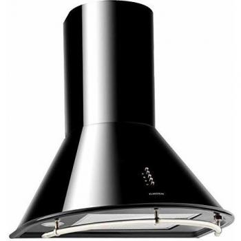 Campana Extractora Retro Klarstein Lumio Neo 60cm 610m³/h A Acero Inoxidable Negro