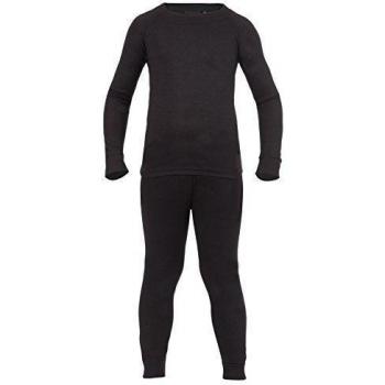 Ultrasport Thermal Underwear Set Conjunto, Niños, Negro, 152