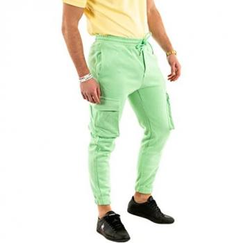 Project X Paris Basic Cargo Pants - Jade, Size S