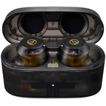 Auriculares Inalámbricos Audio-Technica ATH-CKS30TW+ en Negro Translúcido con Calidad de Sonido Superior
