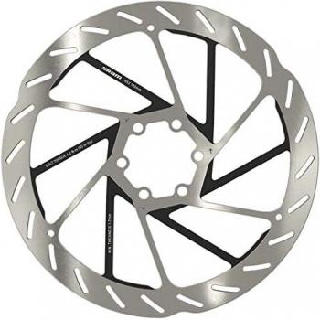 Disco de Freno SRAM HS2 160mm, Redondo, 6 Agujeros, Alta Disipación de Calor y Reducción de Ruido