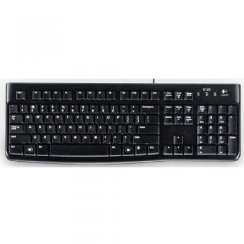 Logitech K120 - Teclado con cable para Windows