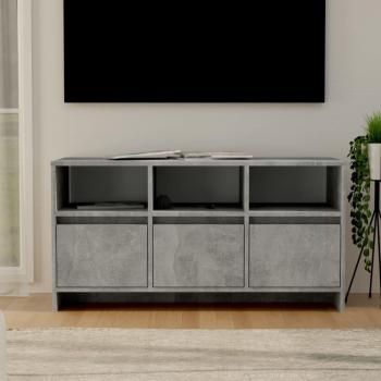 Soporte para TV gris hormigón 102x37,5x52,5 cm en aglomerado