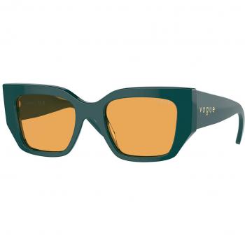 Vogue Eyewear VO5583S 3163/7 Women's Sunglasses, Geometric Turquoise Frame, Size 51 MM