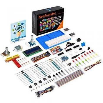 SUNFOUNDER Super Starter Learning Kit V3.0 for Raspberry Pi 4 Model B 3B+ 3B 2B B+ A+ Zero Including 123-Page Instructions Book for Beginners