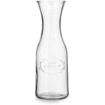 Botella de Vidrio VIBA 1L Reciclable Ecológica Saludable Higiénica Apta para Frigorífico